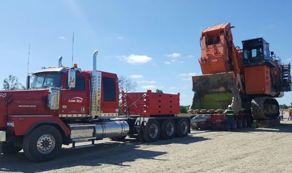 heavy equipment transport